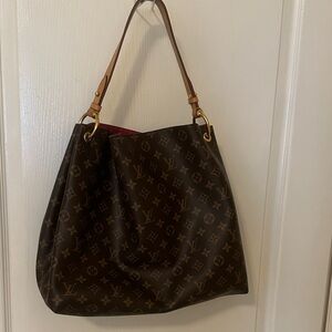 Louis Vuitton Delightful GM  Dark Brown Monogram Shoulder Bag